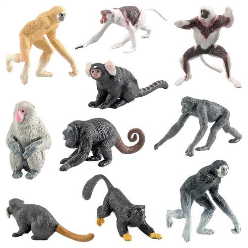 10pcs plastic wild zoo - zoo, animals