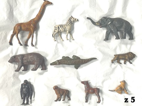 Lead toy antique zoo - toy,
