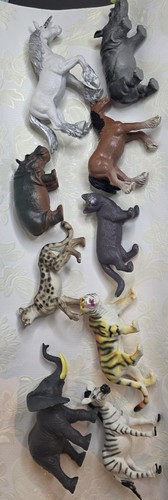 Lot plastic wild - plastic, animal