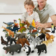 New 12Pcs Animal Model Plastic