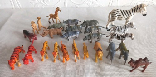Mixed lot zoo animals 26x - zoo,