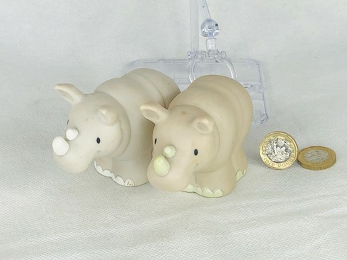 Rhino bundle toy animal - x2,
