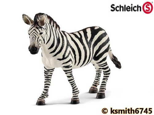 Schleich zebra plastic toy - zebra,