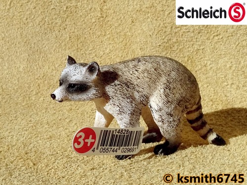 Schleich raccoon plastic toy - plastic,