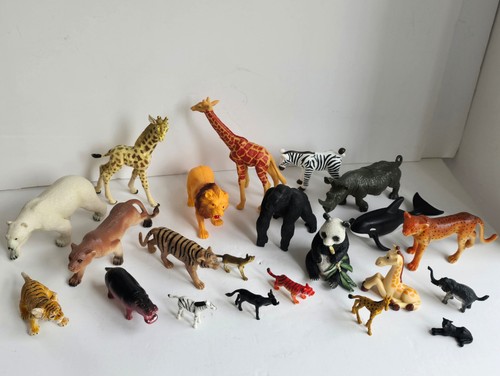 Job lot plastic - job, zoo