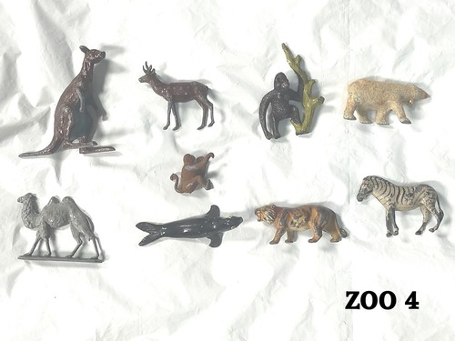 Lead zoo vintage antique toy - zoo,