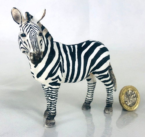Schleich zebra toy - zebra, animal