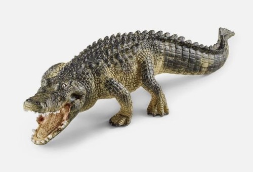 Schleich alligator plastic toy - schleich,