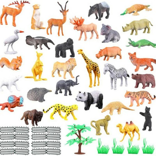 53x wild animals - animals, zoo