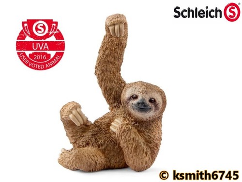 Schleich sloth plastic - schleich, toy