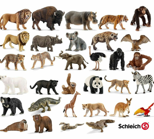 Schleich wild farm animals - wild,