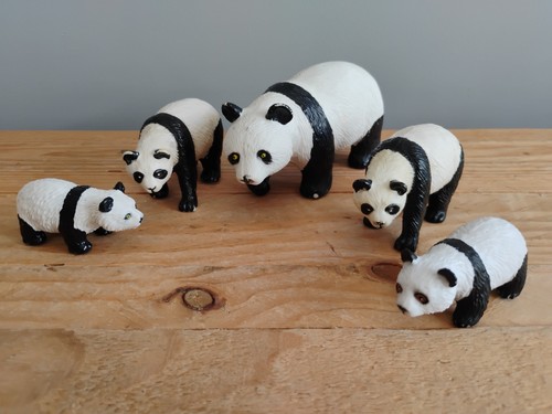 Toy animals panda - animals,