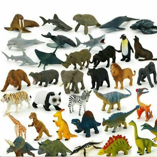 12x animal model plastic - model,