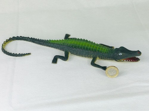 Crocodile alligator toy - crocodile, animal