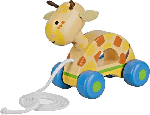 Giraffe pull along - giraffe,