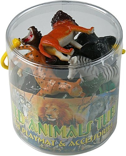 Plastic wild zoo - zoo, animals